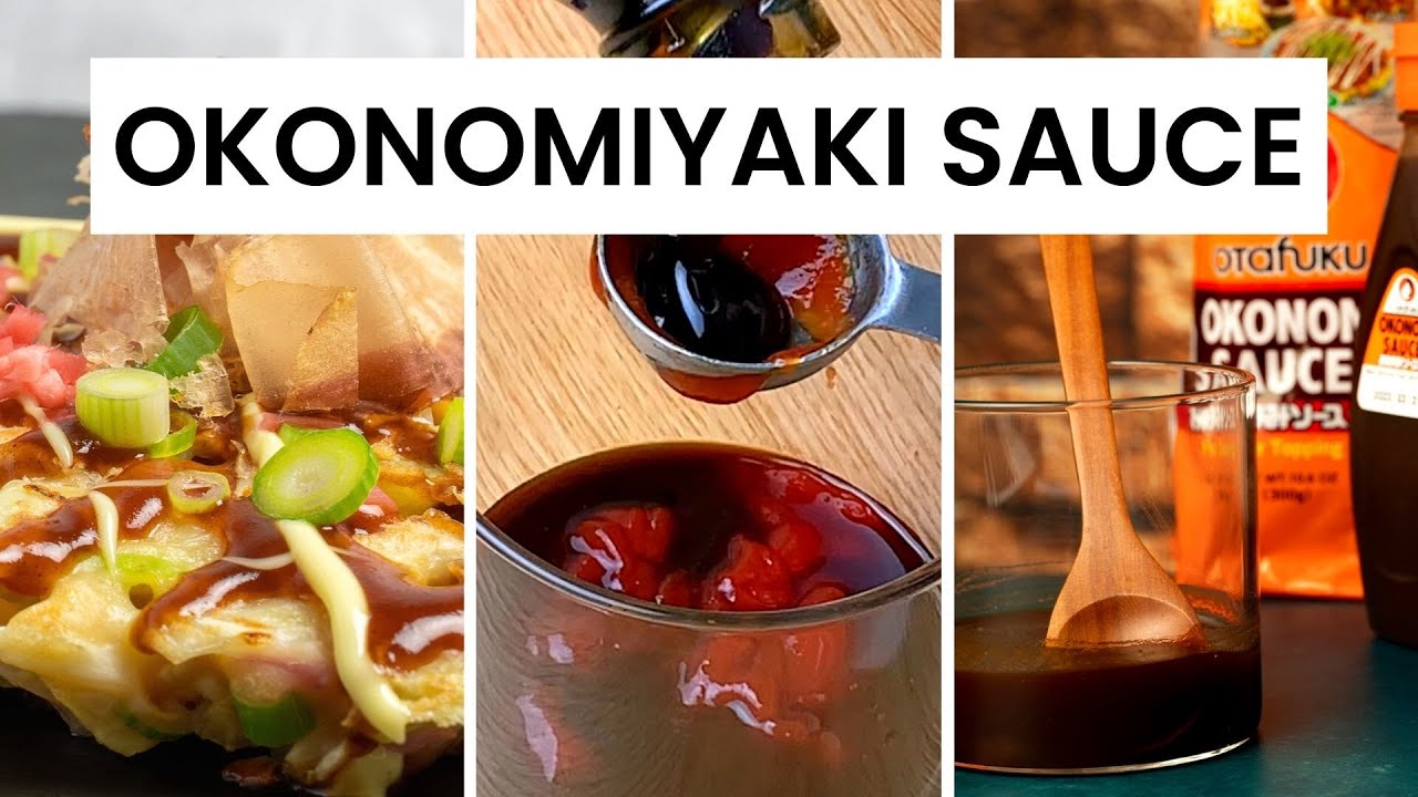 Cómo hacer SALSA OKONOMIYAKI » 4 ingredientes