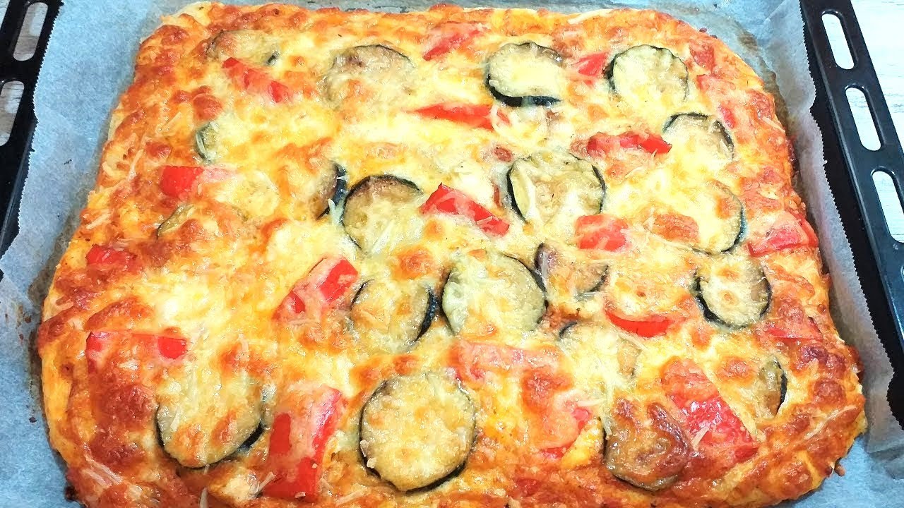 ¿Cómo hacer una Pizza en casa? Pizza Con Pollo y Verduras - Receta Fácil