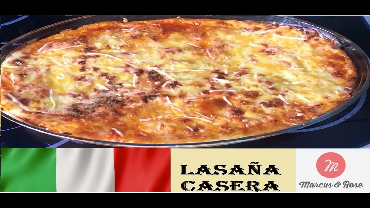 Como preparar una #lasaña casera / How to prepare a homemade #lasagna #receta #comidacasera