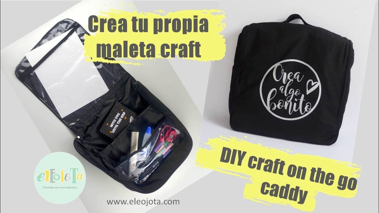 Crea tu propia maleta craft | TUTORIAL COSTURA