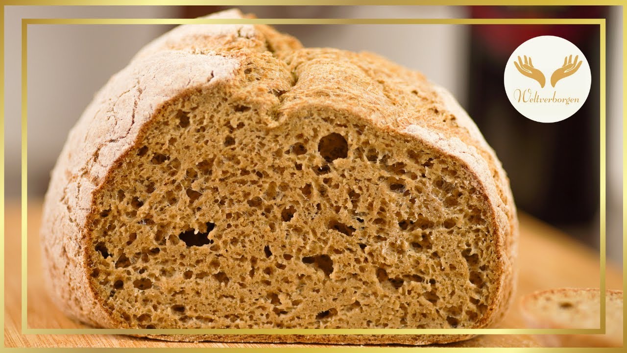 Dieses geniale Brot wird ohne Mehl und Hefe gebacken #glutenfrei #vegan #Mehlersatz