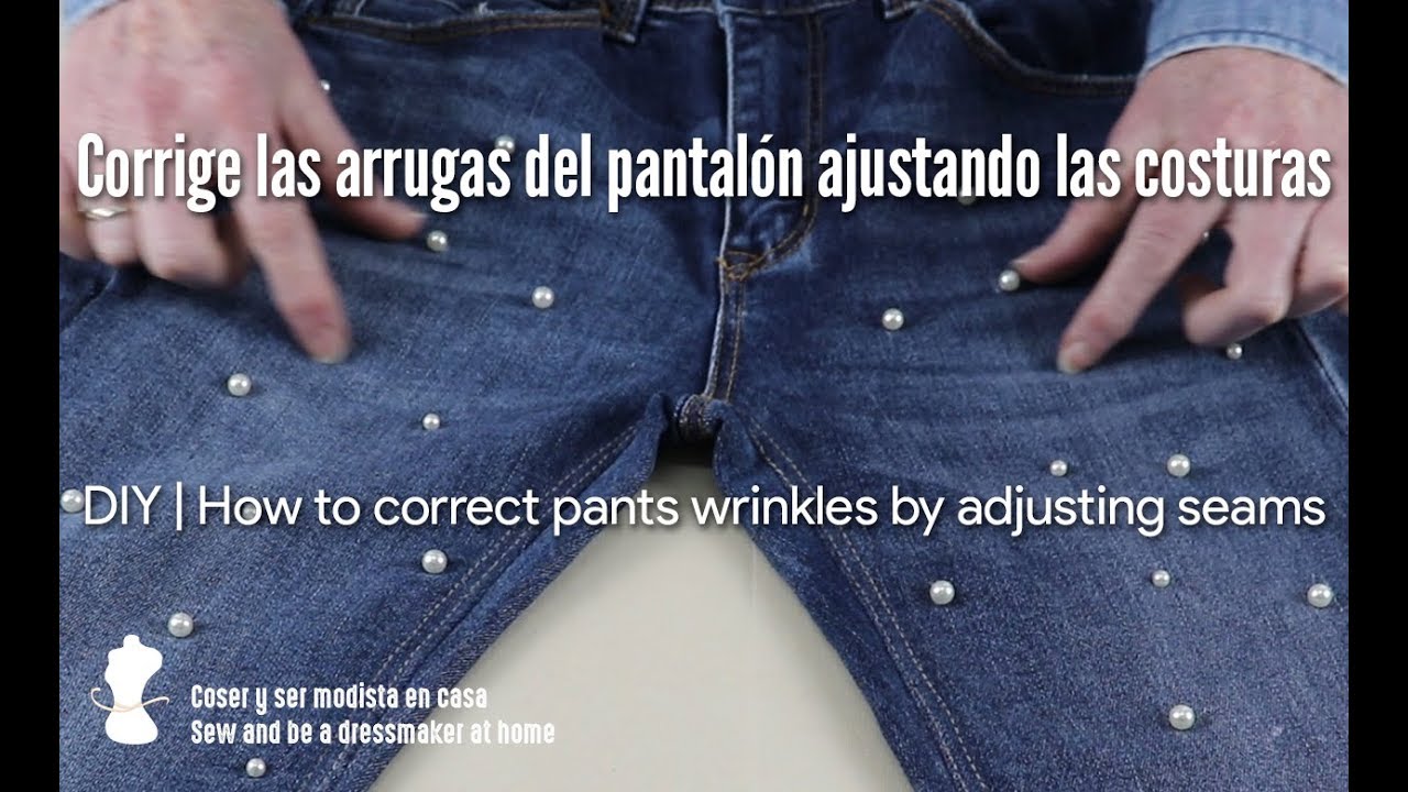 DIY | Corrige las arrugas del pantalón ajustando las costuras