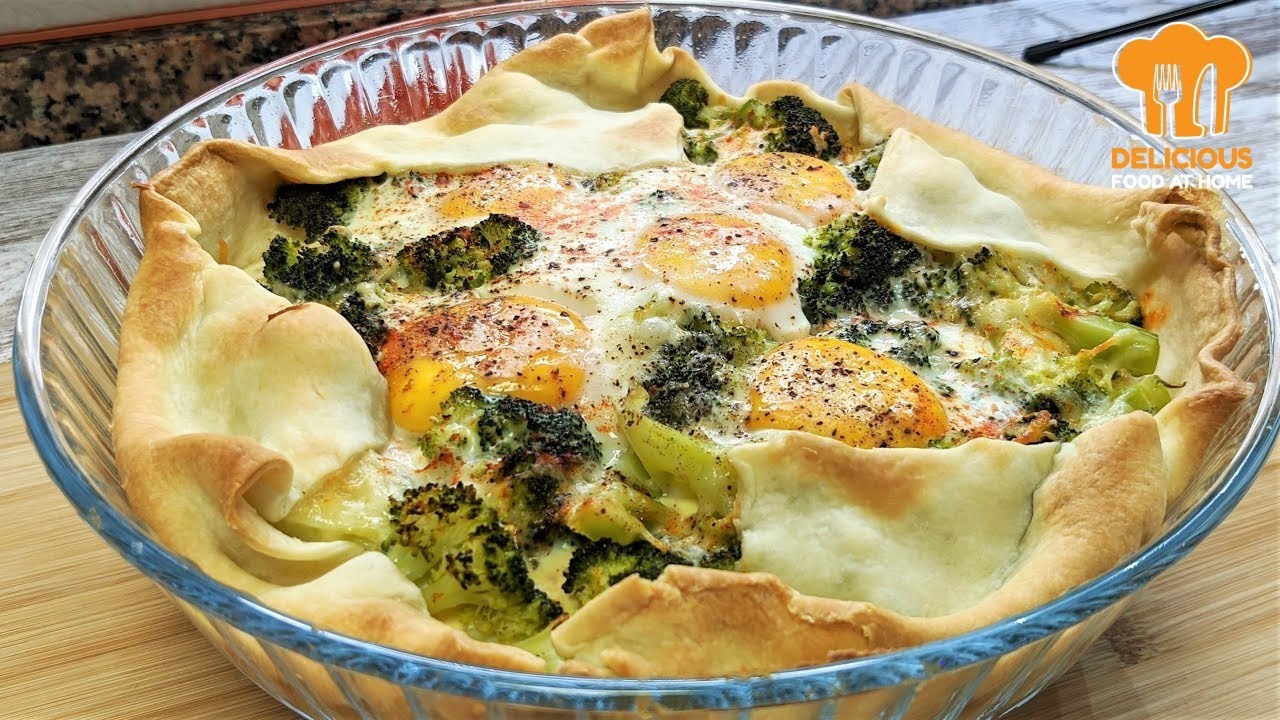 Empanada de brócoli fácil y riquísima! ❗ Receta de brócoli con mozzarella.