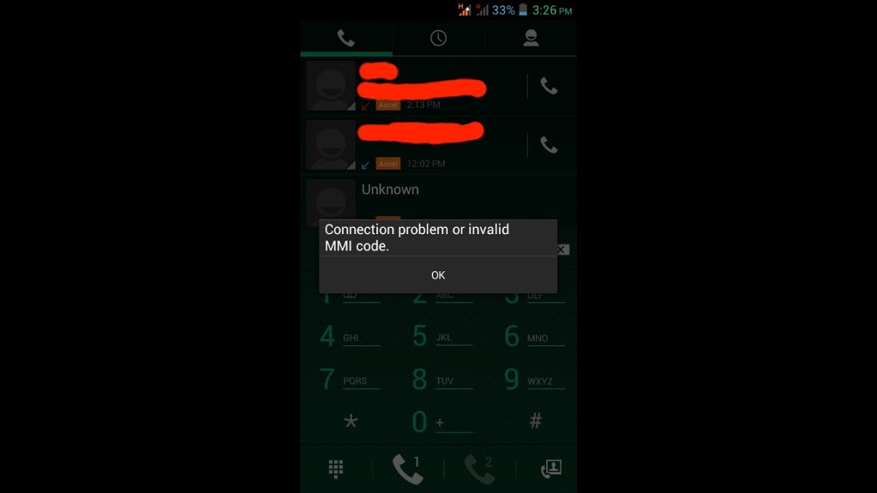Finalizar llamada y mmi invalido problema resuelto para todo los android