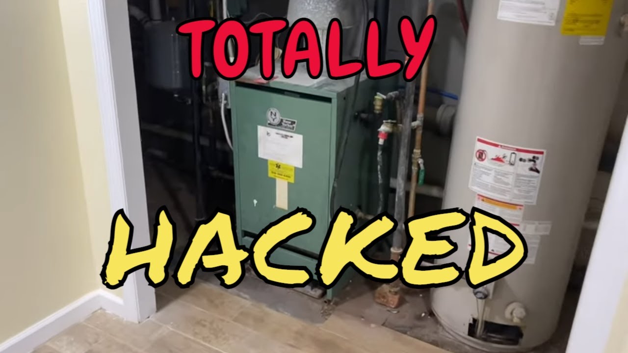 Hacked Steam Boiler Converted to Hot Water Replaced with Bosch Greenstar Combi