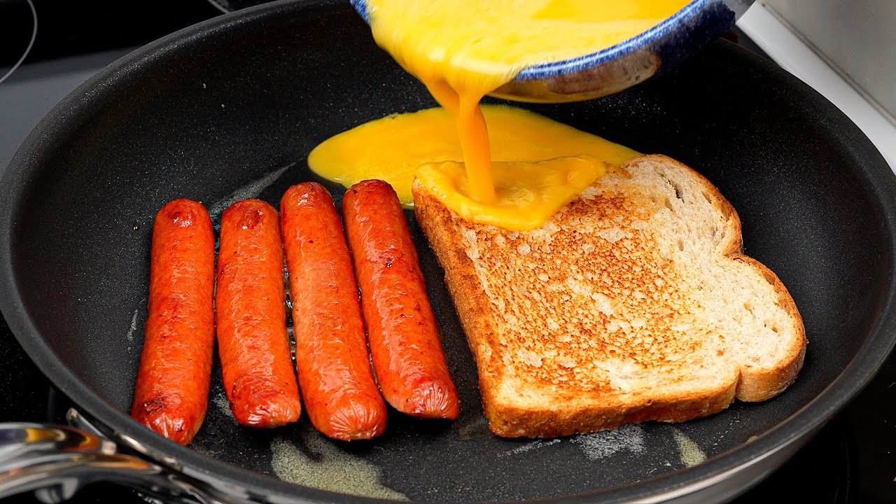 ¡Hago esto para el desayuno cuando tengo poco tiempo! La receta que sorprenderá a todos