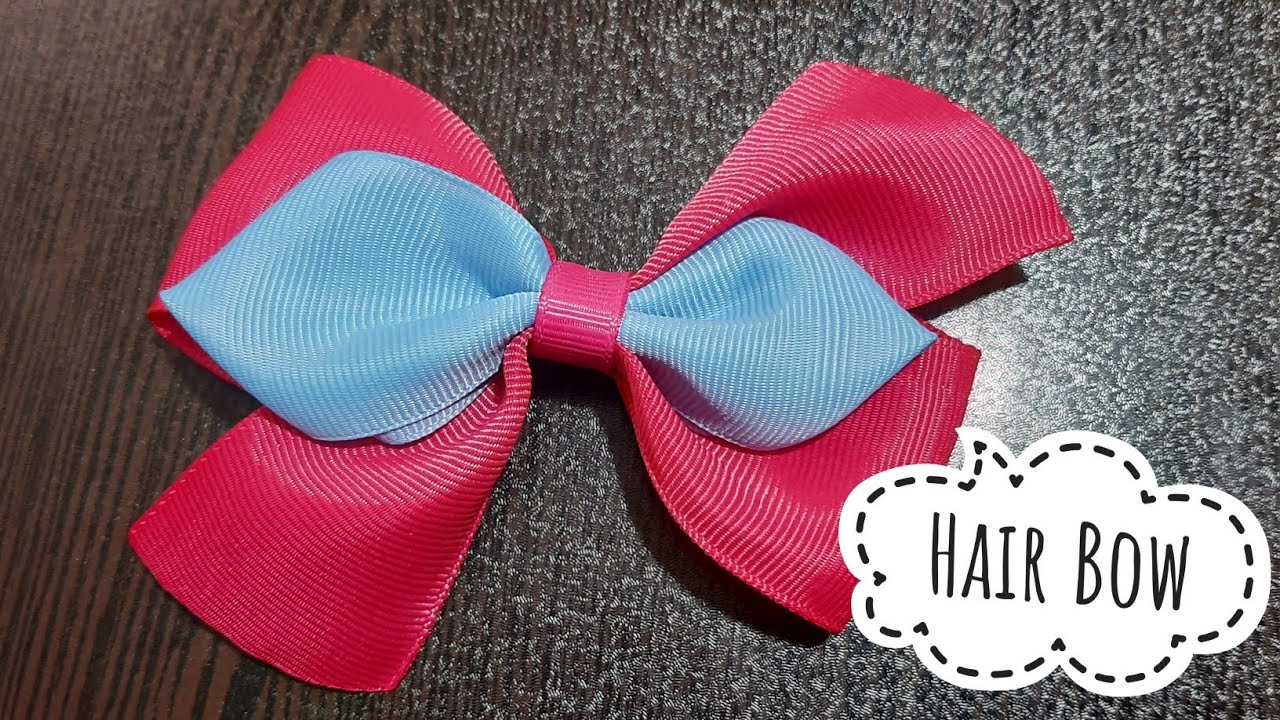 How to make Hair Bows for Girls/DIY Accessories🎀/Ribbon Hair Bow