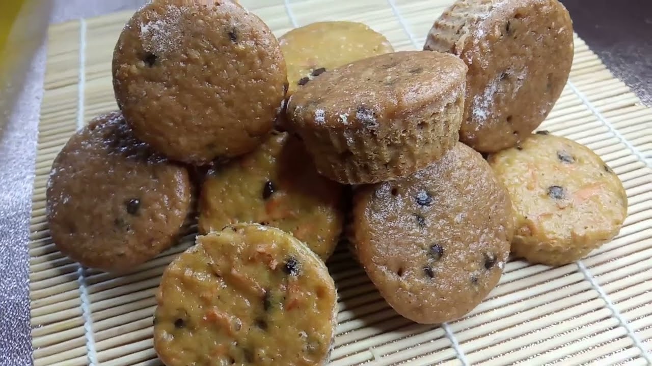how to make muffins de zanahoria, muffin de manzana, receta fácil y rápida #fritosmil #muffin #easy