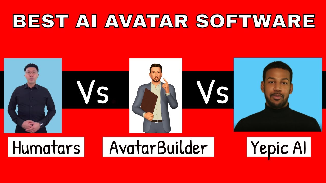 Humatars Synthesys Vs AvatarBuilder Vs Yepic AI - Which AI avatar service is best for you?