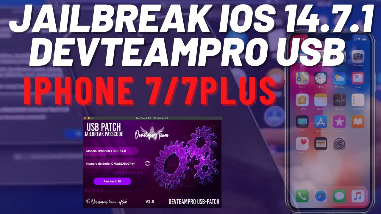 Jailbreaak iPhone 7 Plus iOS 14.7.1 | Como hacer jailbreak facil con codigo o pantalla desactivada