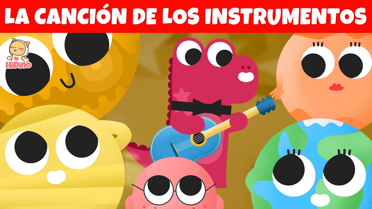 La Canción de los Instrumentos | Aprende los instrumentos musicales | Canciones Para Niños