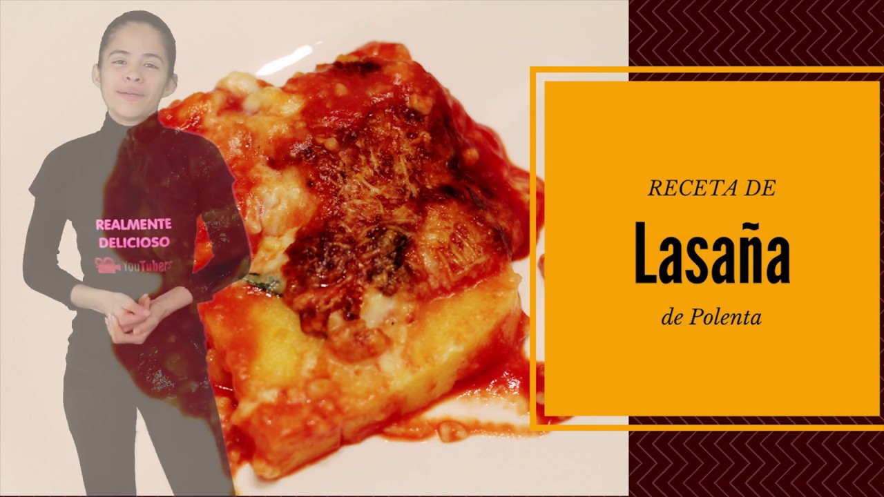 Lasagna de polenta | Lasaña facil | Realmente Delicioso