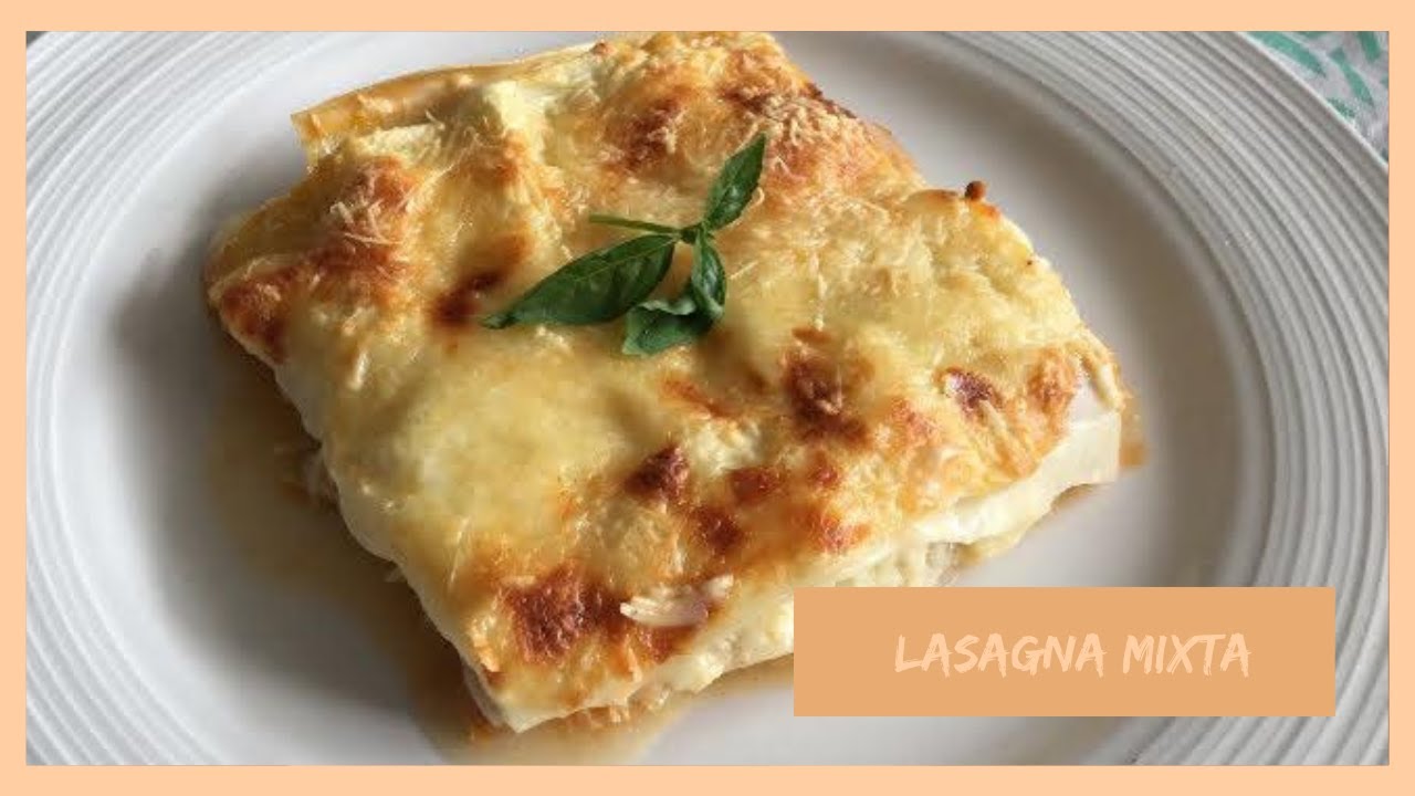 Lasagna mixta en 5 MINUTOS//Delicats chef