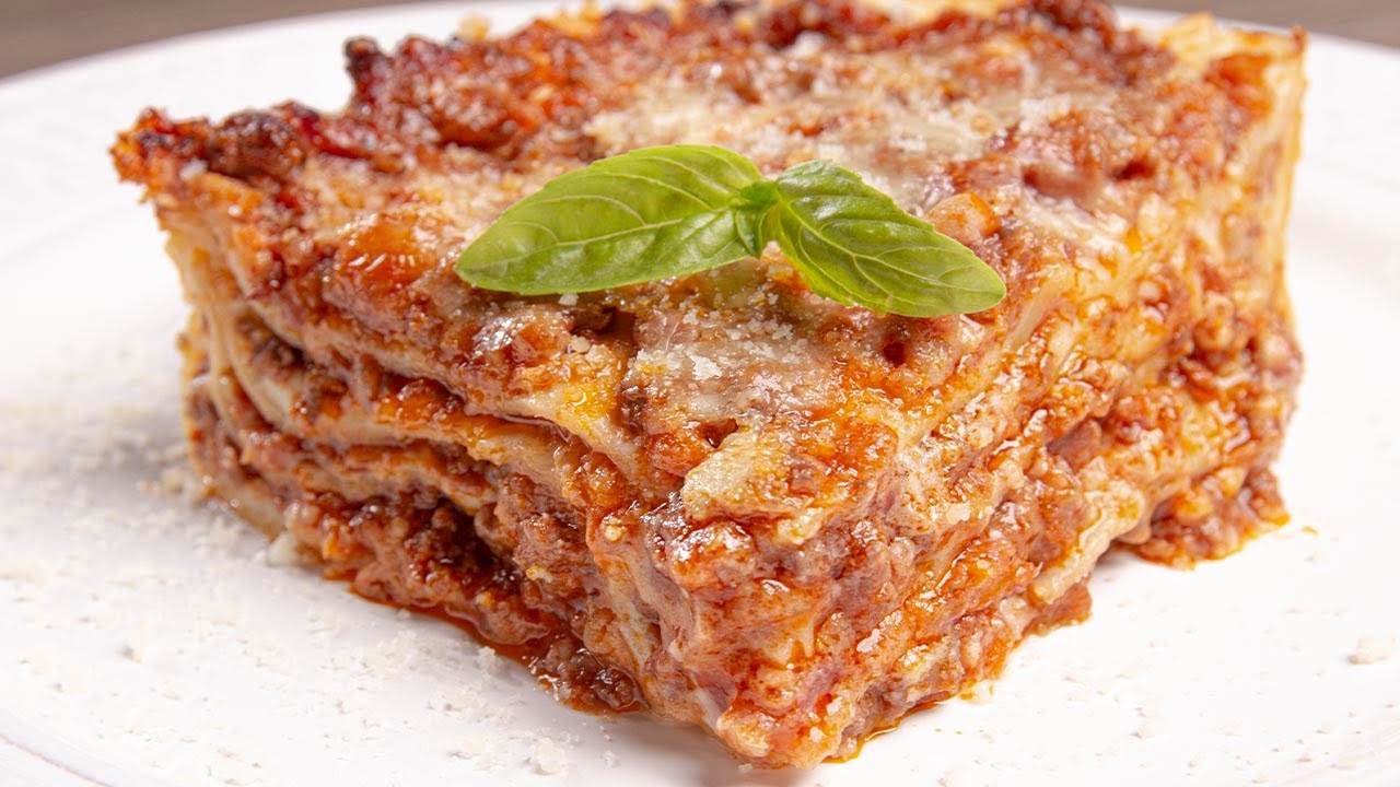 Lasaña auténtica Italiana | Como hacer lasaña tradicional. lasagna