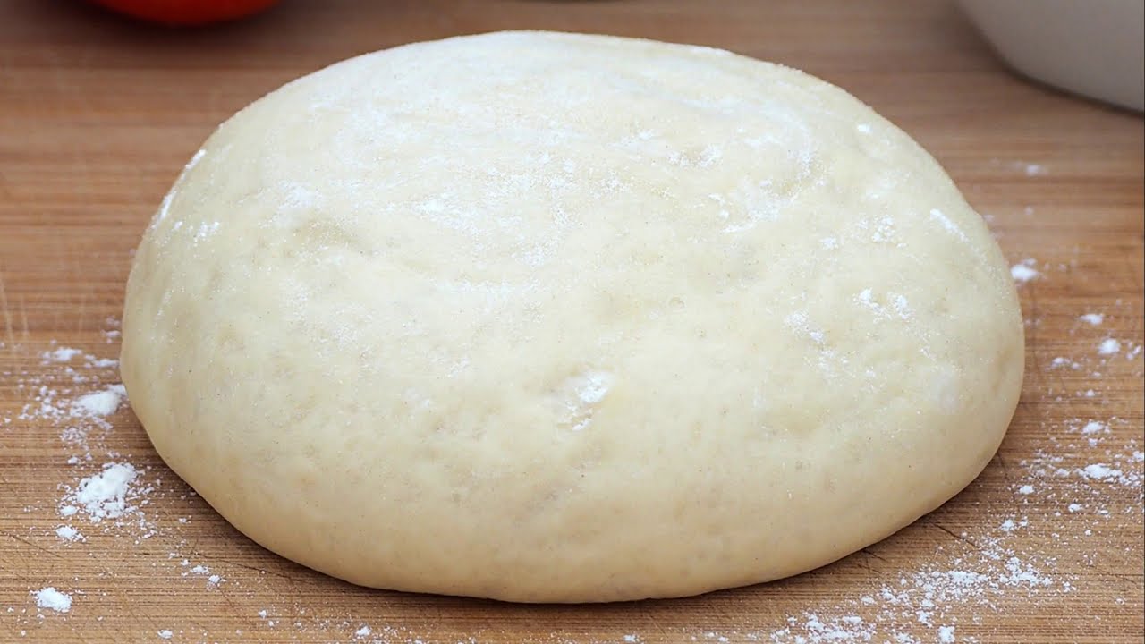MASA de PIZZA CASERA esponjosa ¡Esta receta sí sale! 😋
