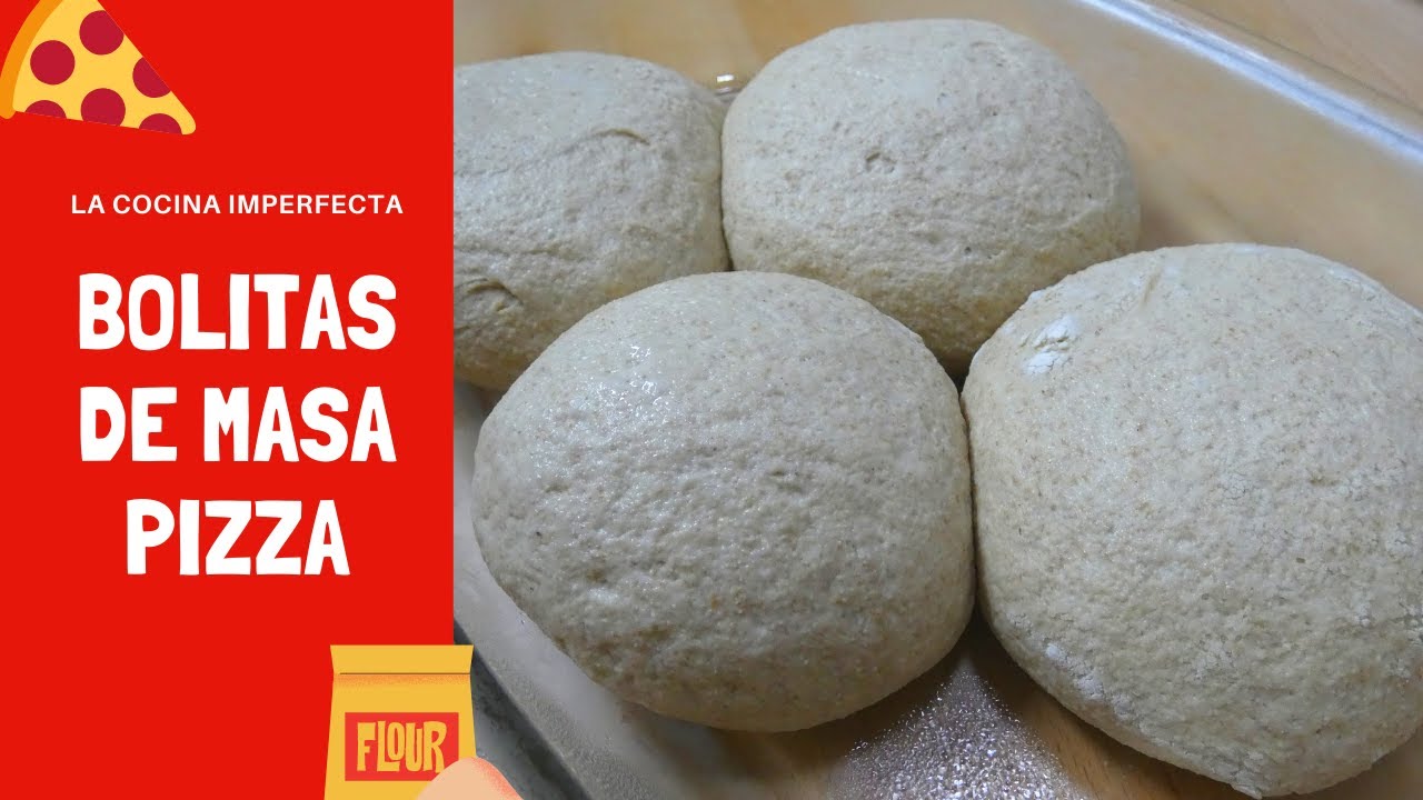 🍕 MASA de PIZZA Casera hecha a MANO [FÁCIL y RICA] ✌