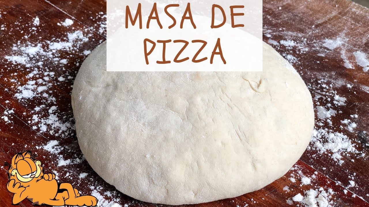 Masa de Pizza 🧡 ¡ITALIANA y ESPONJOSA!