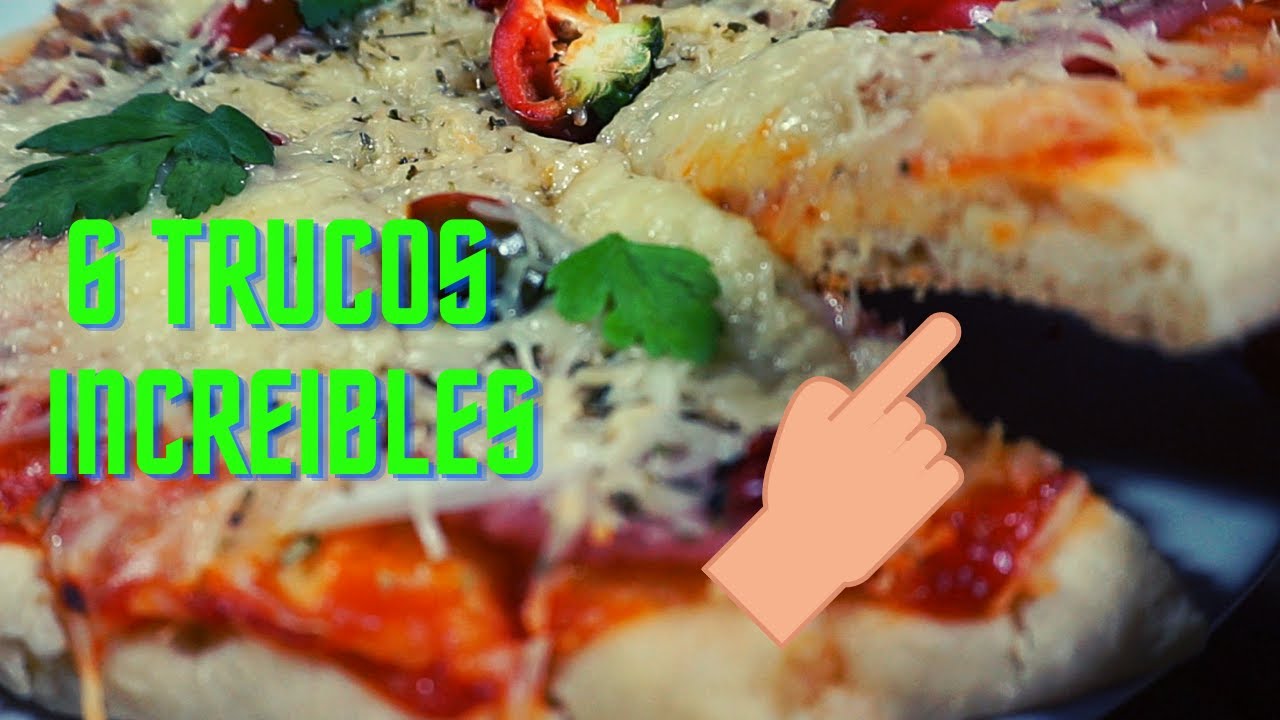 MASA de PIZZA sin gluten🍕How to make Pizza gluten free