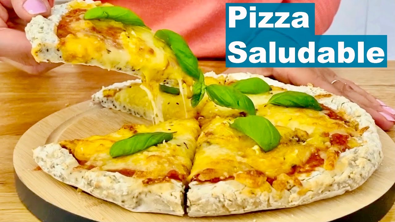 MASA SALUDABLE PARA PIZZA | 2 TIPOS DE PIZZA SALUDABLE | PIZZA SIN GLUTEN | HEALTHY PIZZA BASE