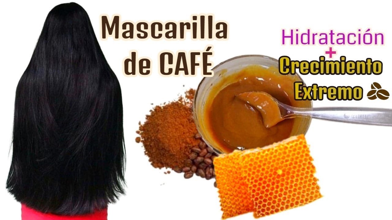 ☕️Mascarilla de CAFÉ para el CABELLO//Como Hidratar y hacer CRECER el cabello