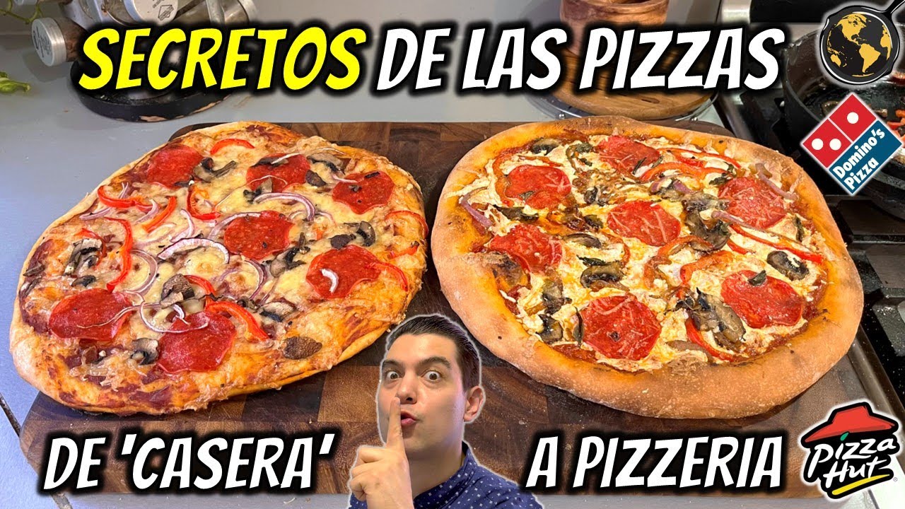 Mejora tus PIZZAS Caseras con Estos 8 SECRETOS de los Negocios de Pizzas