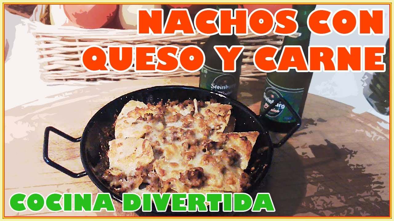 MI HERMANA COCINA - Nachos con queso y carne