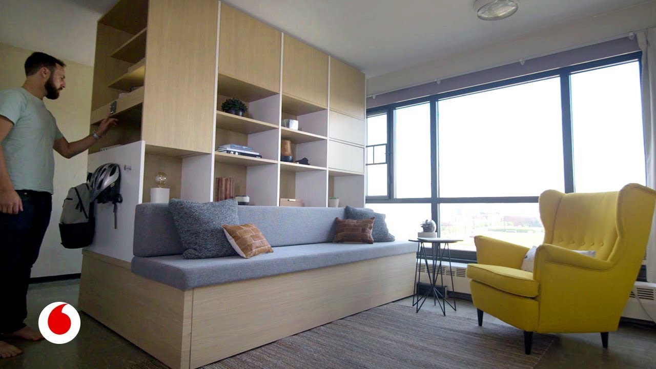Muebles inteligentes que duplican el espacio de tu casa #ElFuturoEsApasionante