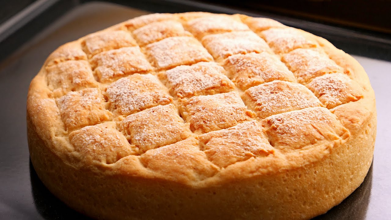 Pan Casero fácil de hacer (con harina común) | Corteza crujiente y Miga esponjosa