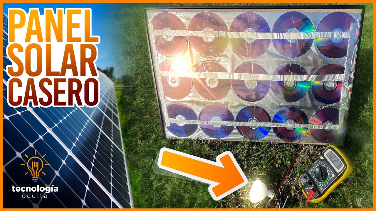 Panel Solar Fotovoltaico 30W CASERO☀️💡Cómo ahorrar en la factura de la luz