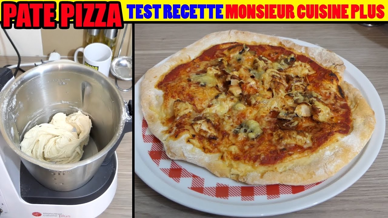 pate pizza monsieur cuisine plus lidl silvercrest test livre recette Pizza dough