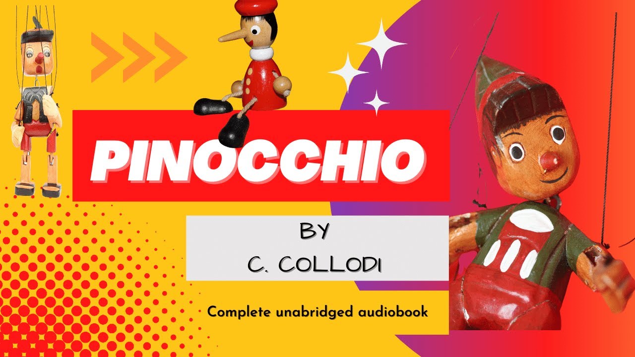 Pinocho, de Carlo Collodi. Audiolibro completo íntegro