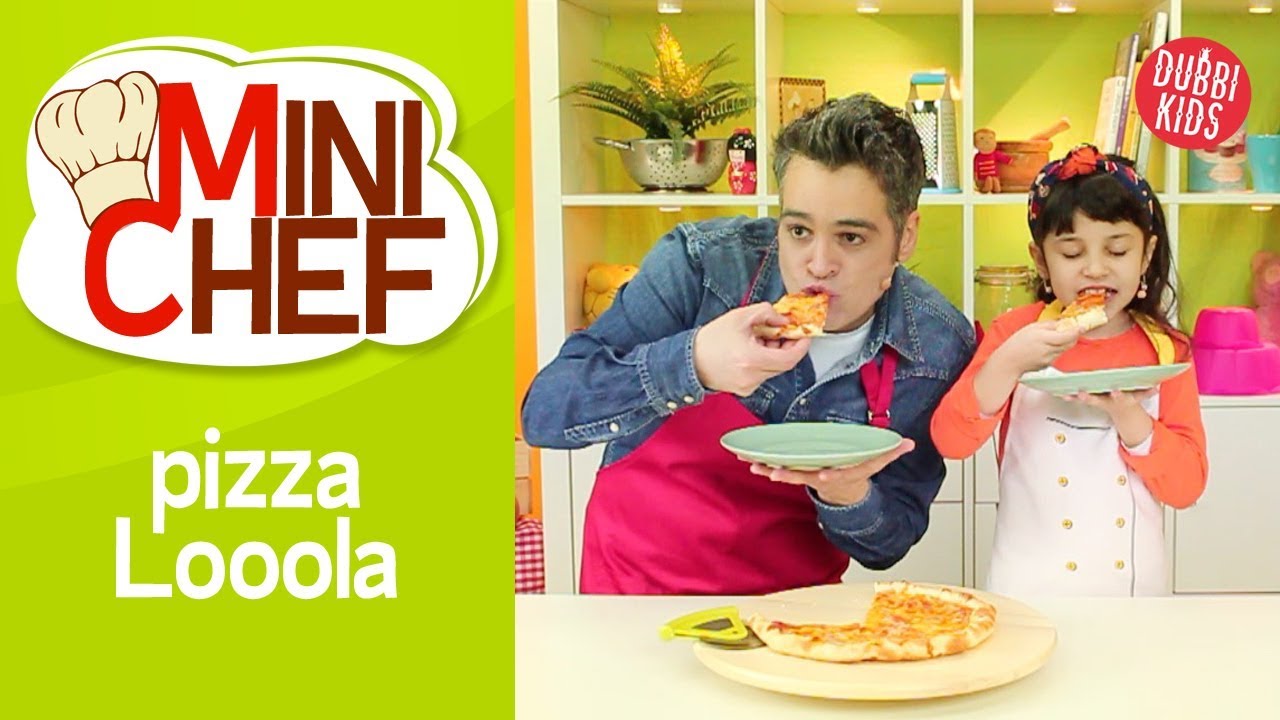 Receta FÁCIL de Pizza 🍕| MINI CHEF 👩‍🍳 | Dubbi Kids