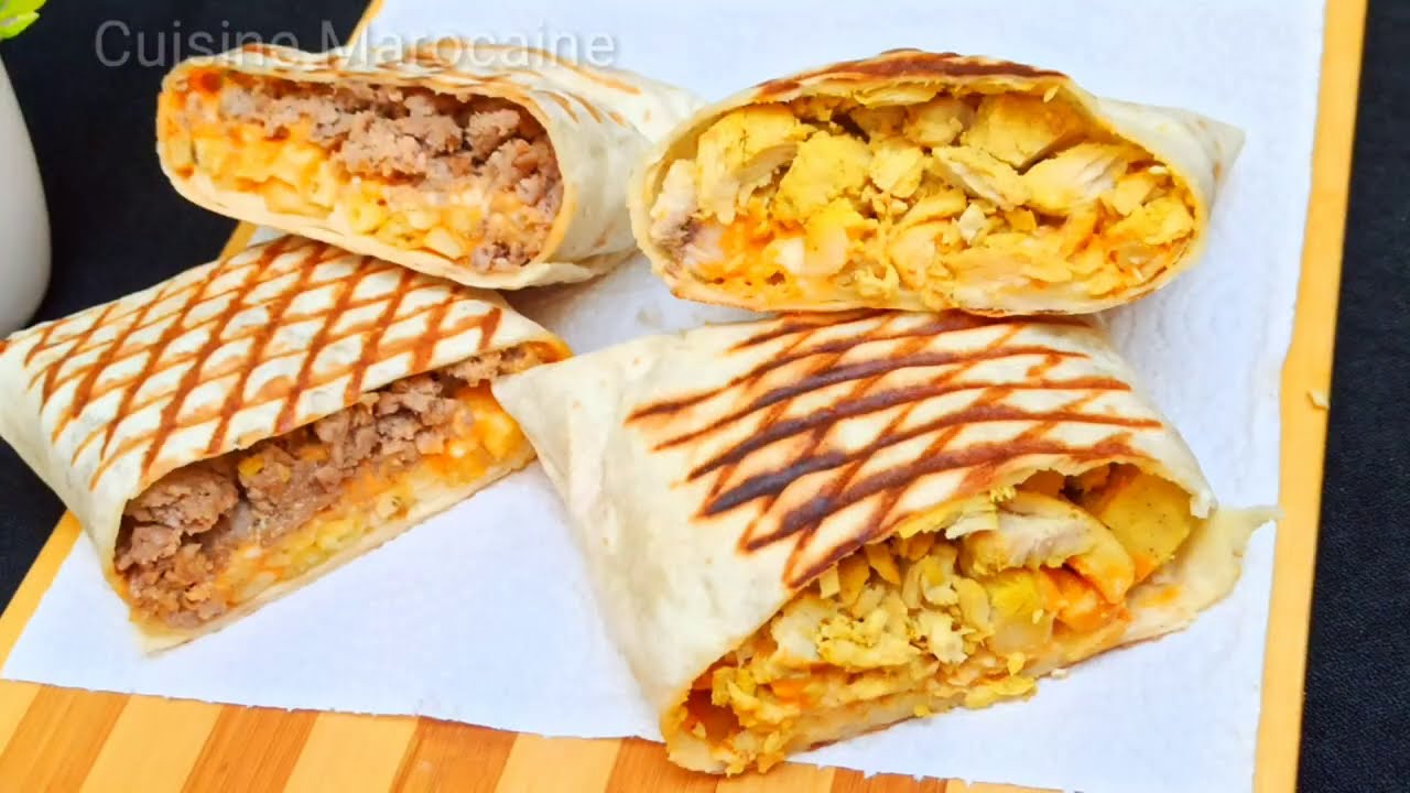 Receta Tacos de Pan de Tortilla con masa líquida‼ ️ Sin levadura Sin amasar 👌 Papas Fritas 😉🔝