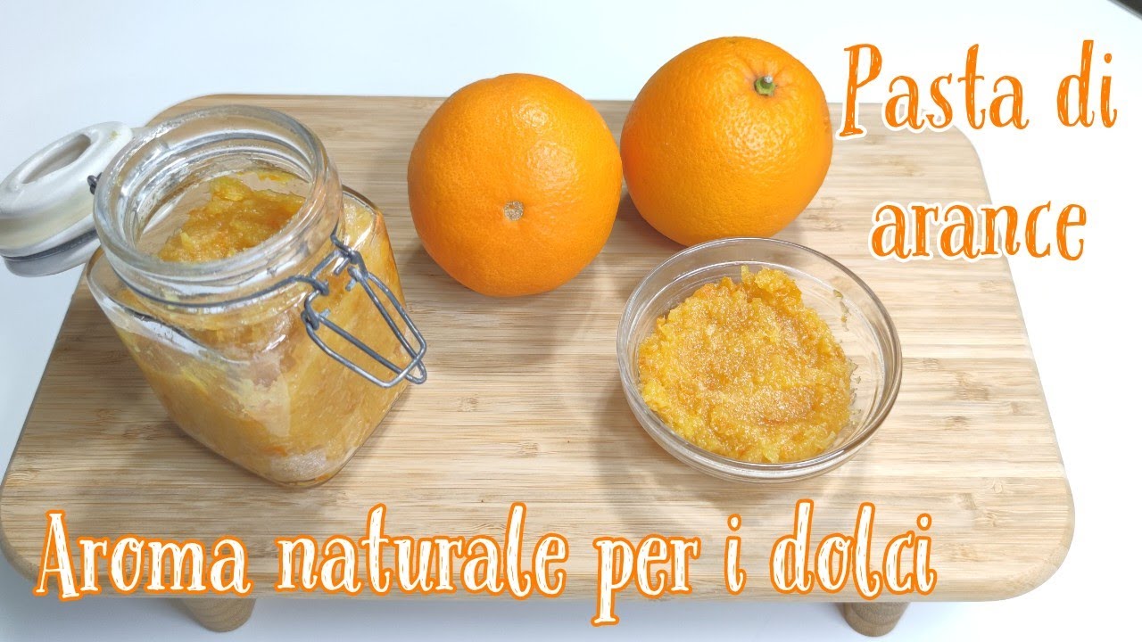 Sabor natural a naranja para pasteles, croissants y panettone 🍊