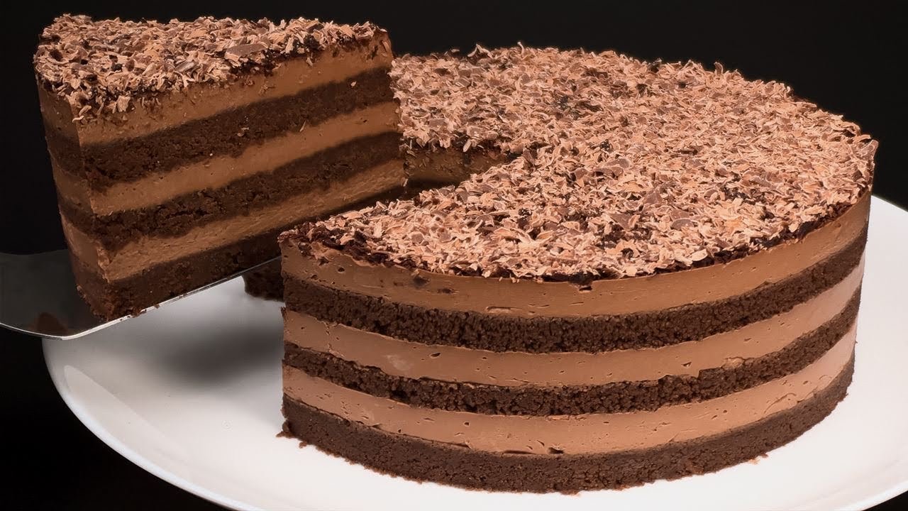 Schokoladen-Kaffee-Kuchen ohne Backen! Kein Mehl! 5-Minuten-Rezept!