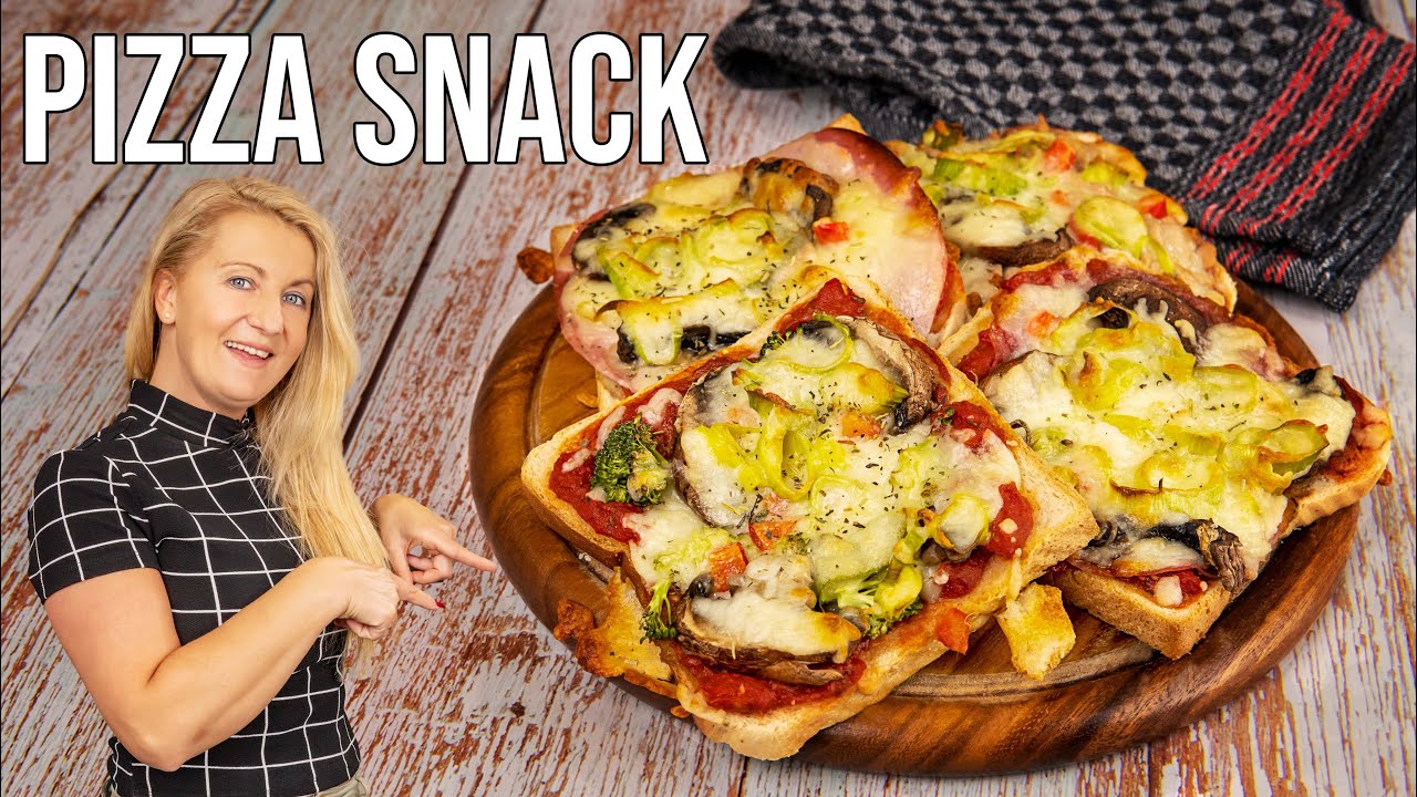 Snack de pizza sin masa para todos, también vegetarianos | La receta es simplemente deliciosa