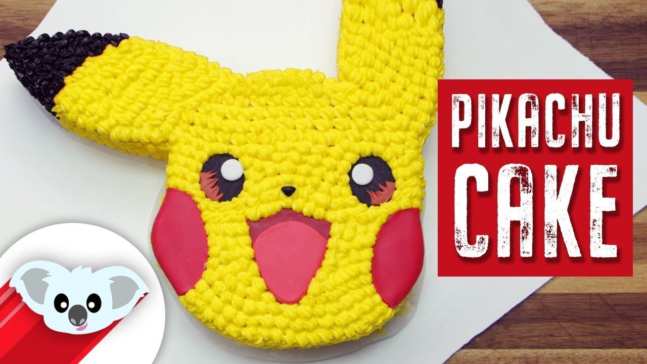 Tarta de Pikachu | Pokémon | Cómo Se Hace