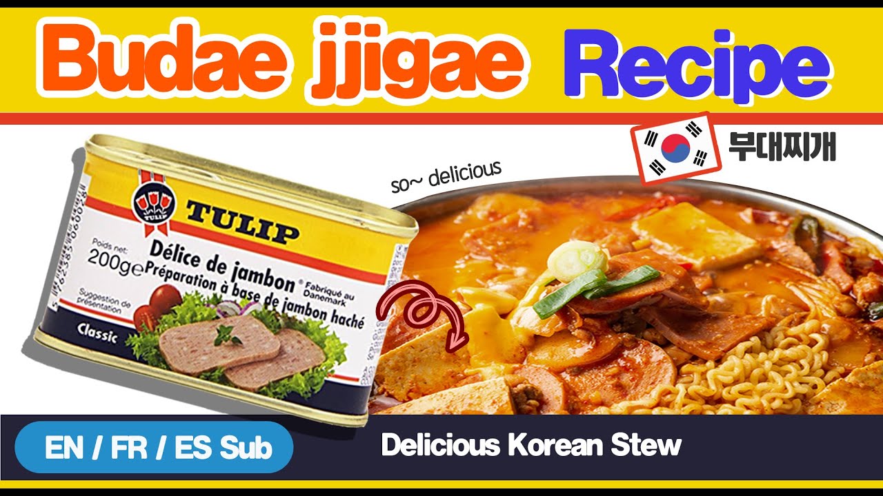 This tasteless ham makes the best dish #Budaejjigae #KoreanStew #spamcooking