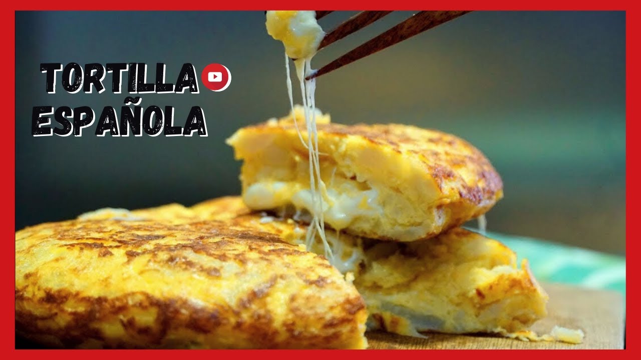 TORTILLA de PATATAS con CEBOLLA 🍳 Como HACER tortilla con CEBOLLA