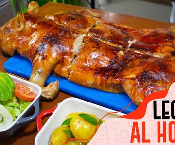 Aprende a preparar un LECHON AL HORNO bien doradito y crujiente - Receta Navideña 🎄🎅😊