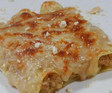 Canelones de pollo y paté de foie - ¡MUY FÁCILES Y PASO A PASO!