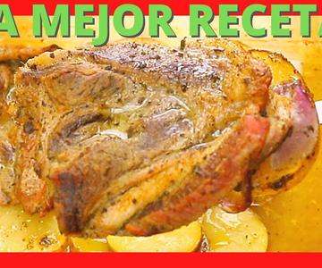 Carne asada con patatas, receta rápida y sabor a barbacoa