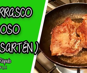 Como Hacer CHURRASCO PERUANO (JUGOSO 🤤) AL SARTÉN | Receta Fácil y Rápida