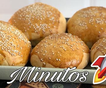 ⚫ como hacer PAN de hamburguesa CASERO 🍔