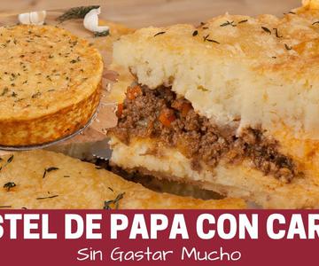 Como hacer pastel de carne molida con Papa