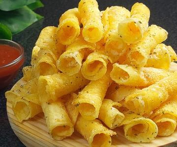 cómo hacer rollos de patatas fritas crujientes, el secreto de papas fritas extra crujientes/snacks