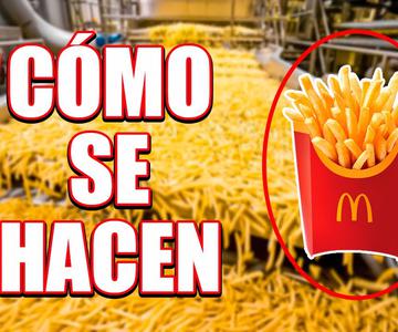 CÓMO SE HACEN LAS PATATAS FRITAS DE MCDONALD'S🍟