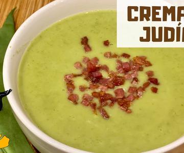 Crema de Judías Verdes en 3 Minutos ¡Con Patatas y Puerro!