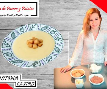 CREMA DE PATATA Y PUERRO o VICHYSSOISE