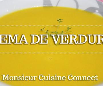 CREMA DE VERDURAS en Monsieur Cuisine Connect | Ingredientes entre dientes